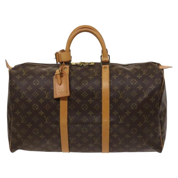 LOUIS VUITTON Monogram Keepall 50 Boston Bag M41426 - Picture 13 of 16